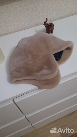 Женская шапка,мех искуст