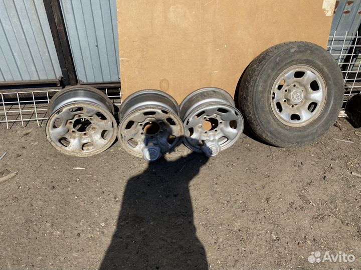 Оригинальные диски toyota hilux