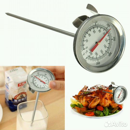 Термометр с щупом для готовки и духовки
