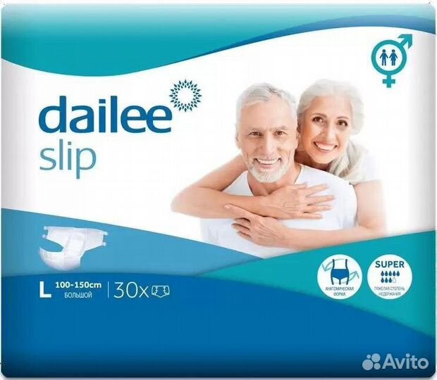 Подгузники для взрослых Dailee Super L(3)