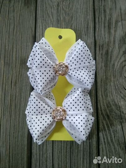 Заколка для волос, бантики, Резинка для волос