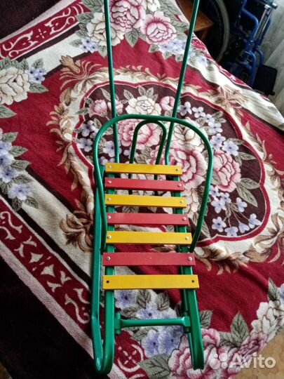 Детские зимние санки