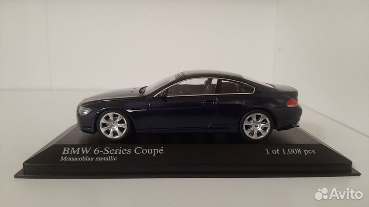 BMW 6series coupe / 1:43 / Minicamps