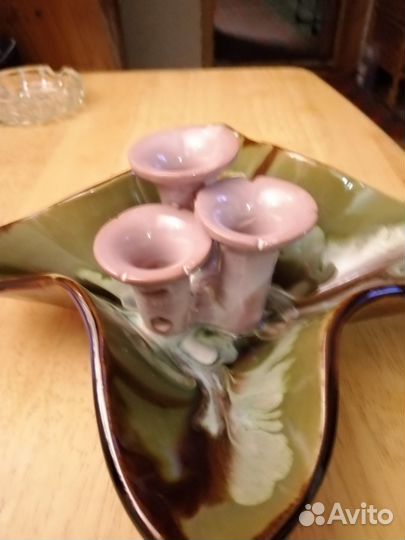 Керамика ваза для цветов СССР