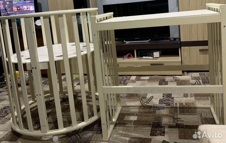 Детская кроватка трансформер 8 в 1