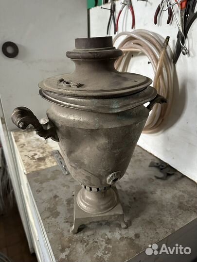 Самовар угольный старинный