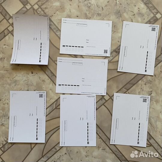 Набор открыток (7 штук)