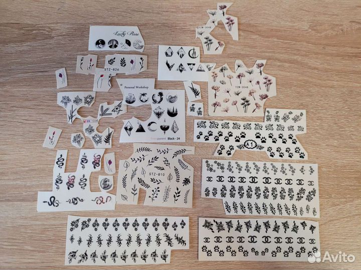 Наклейки для ногтей