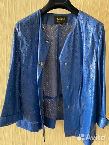 Куртка кожаная. Новая. Размер 46