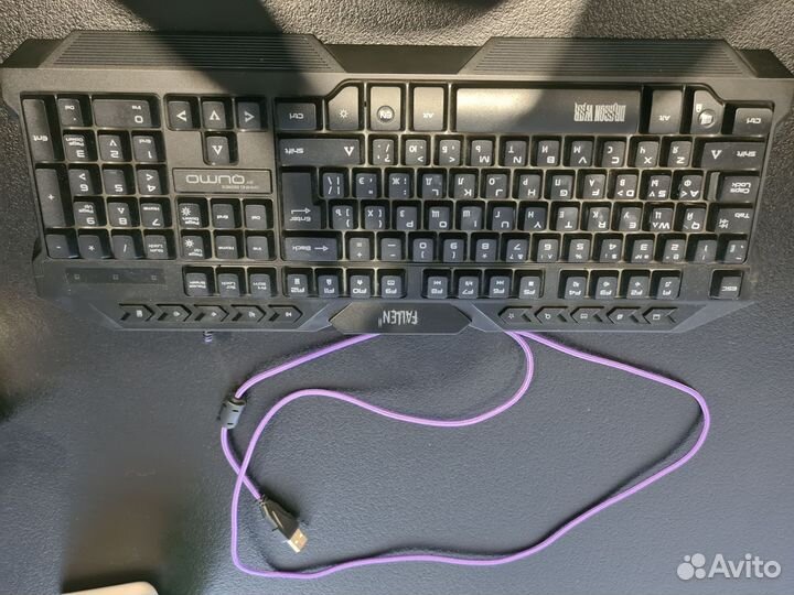 Игровая клавиатура qumo fallen