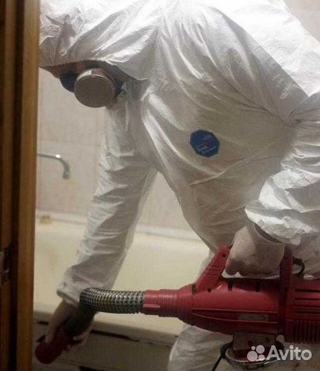 Средство для Уничтожения клопов травля тараканов дезинфекции