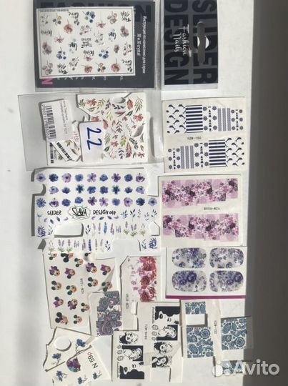 Наклейки для ногтей