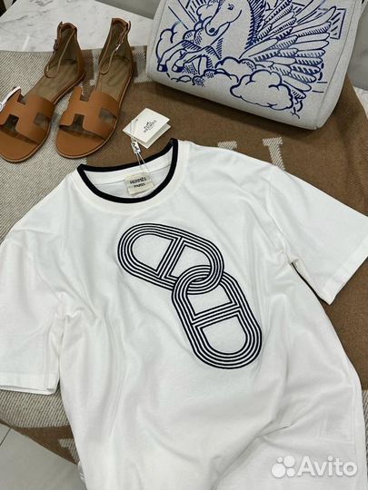 Футболка hermes женская в наличии