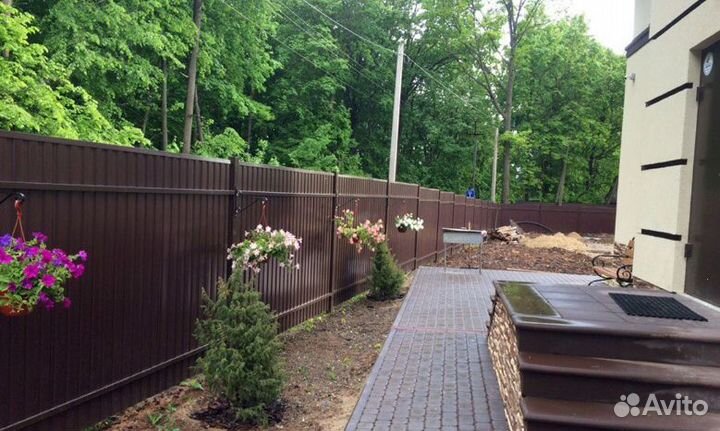 Забор металлический быстро