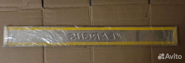 Накладки на пороги лада Ларгус, Largus