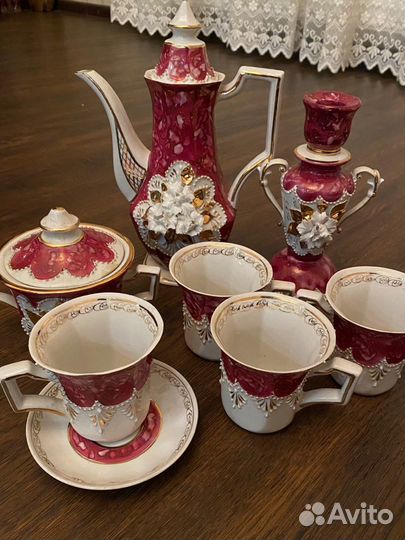 Фарфоровый сервиз с позолотой ставрополь