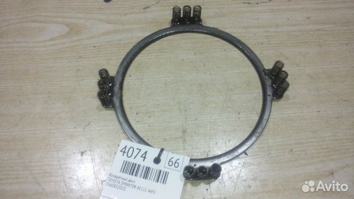 Возвратный диск Toyota Sprinter AE111 4AFE