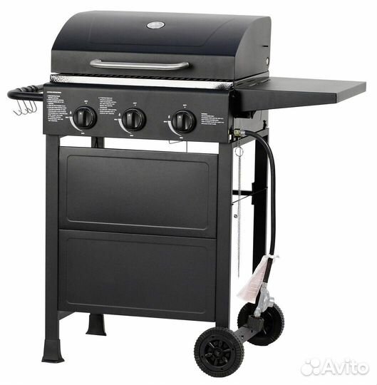 Гриль газовый 3 горелки