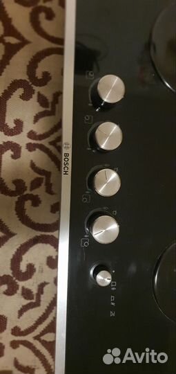 Газовая варочная панель 4 конфорки bosch