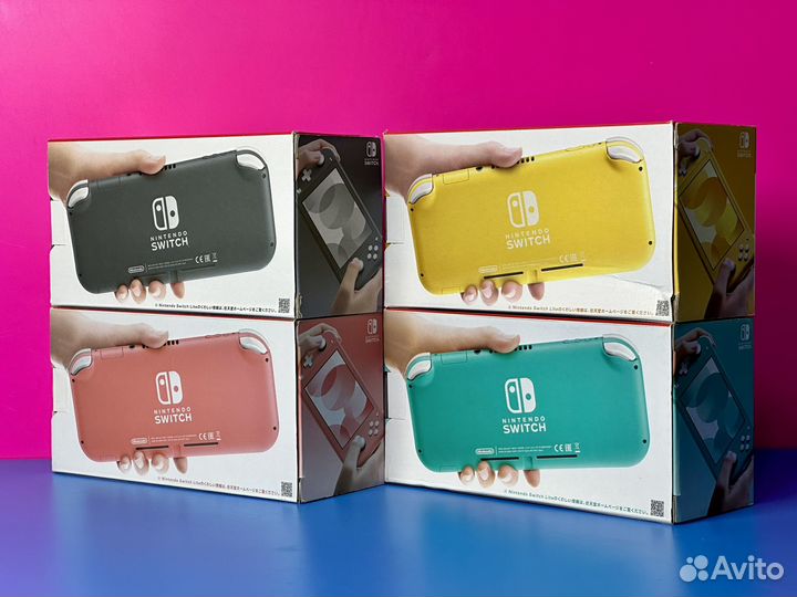 Nintendo Switch Lite прошитые Atmosphere Pico