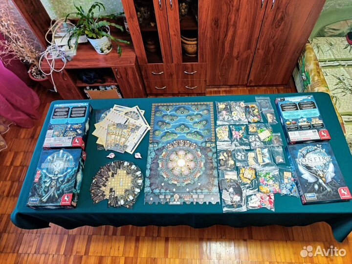 Костер. Bonfire. Настольная игра