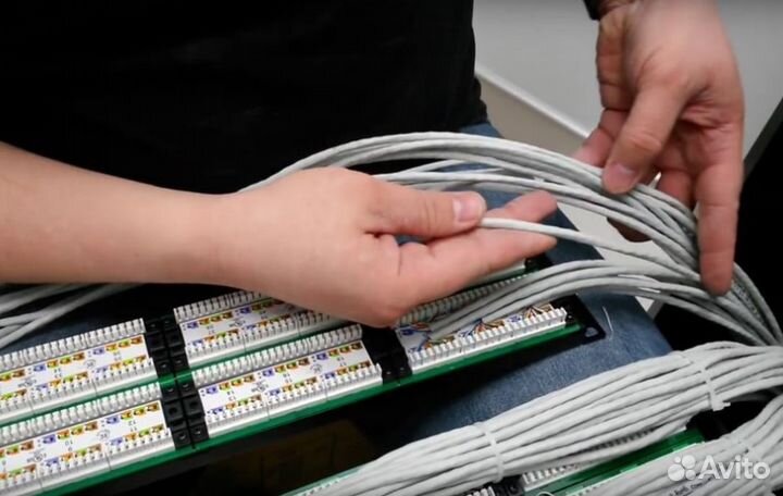 Монтаж скс, видеонаблюдение, скуд и не только