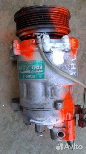 Компрессор кондиционера Volkswagen AHW SD6VRA