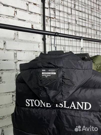 Жилетка stone island мужская осенняя