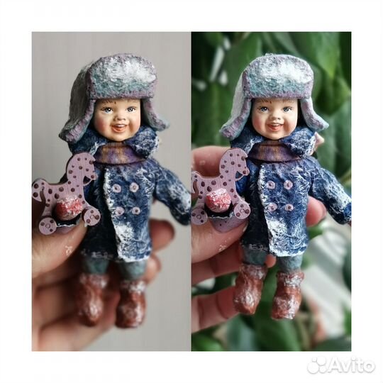 Бронь Ватные елочные игрушки