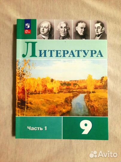 Учебники по литературе 9 класс 1 и 2 части