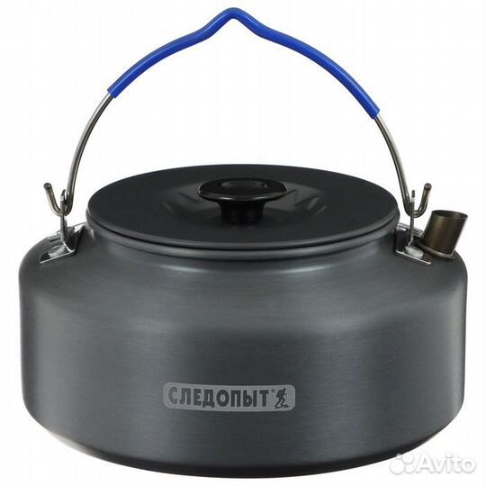 Чайник костровой «следопыт», 1,6 л, с анодированны