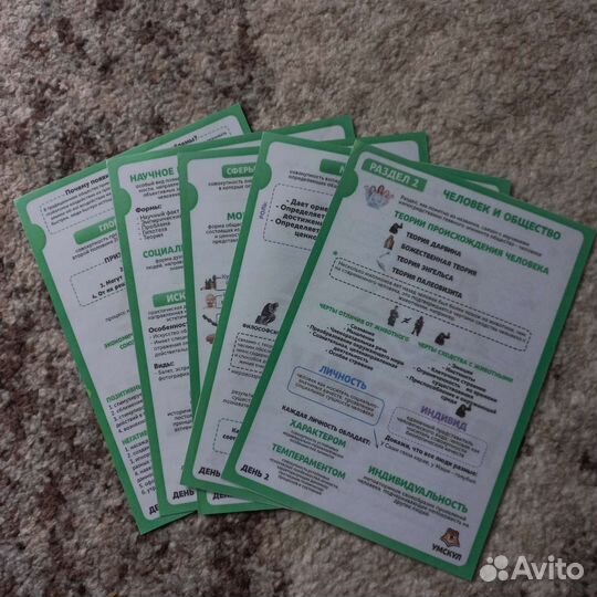 Материал для подготовки к егэ по обществознанию