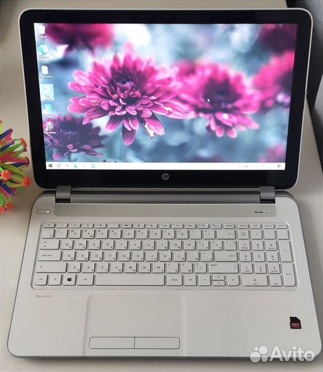 Ноутбук HP/4 ядра/ssd