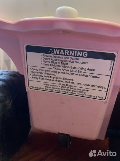 Детский квадроцикл Fisher Price на возраст 2-4