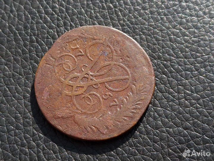 Монета 2 копейки 1757 Елизавета