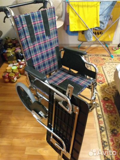 Инвалидная коляска складная бу