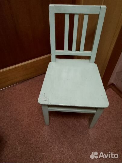 Стульчик деревянный детский