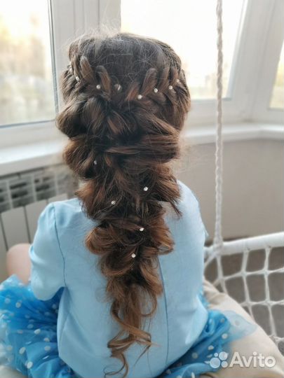 Брейды, косы, причёски детям