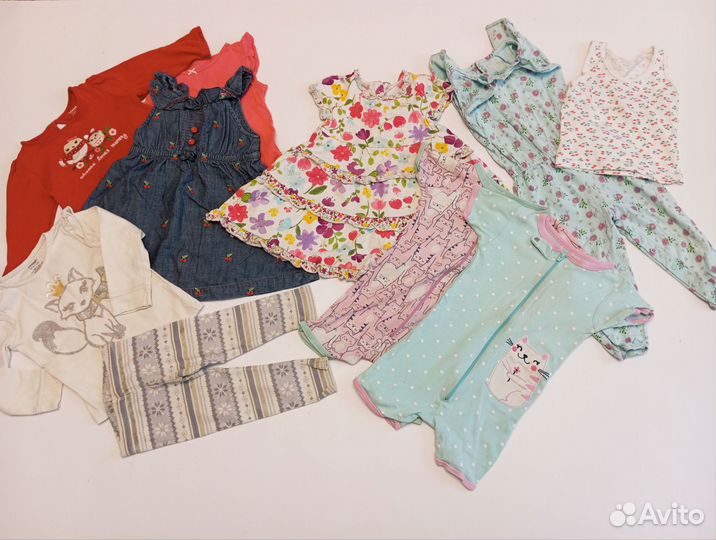 Одежда для девочки пакетом gymboree carters
