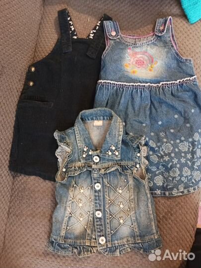 Джинсовый сарафан