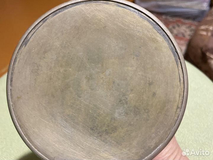 Латунный заварочный чайник 50 годов СССР