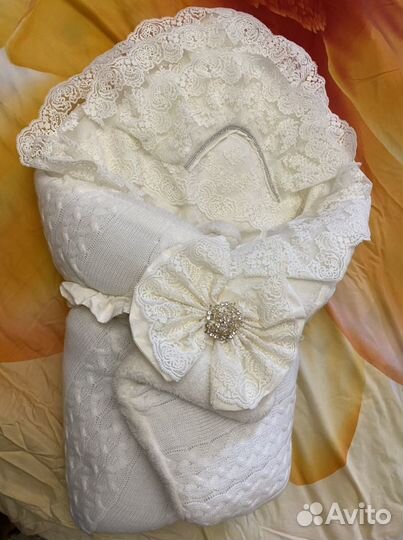 Конверт одеяло на выписку зима