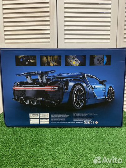 Аналог Lego Technic Bugatti Chiron 42083