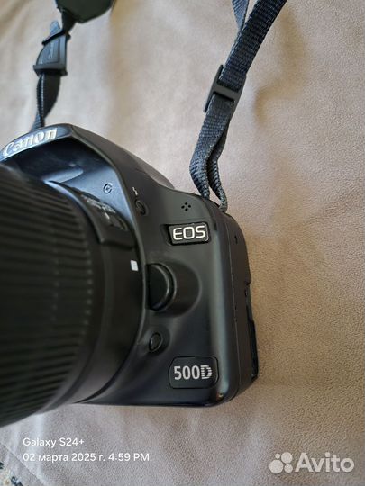 Фотоаппарат canon 500d kit