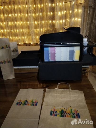 Принтер для цветной печати на крафтовых пакетах