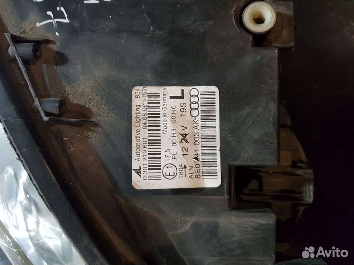 Фара на Ауди audi а4 a4 b7 б7