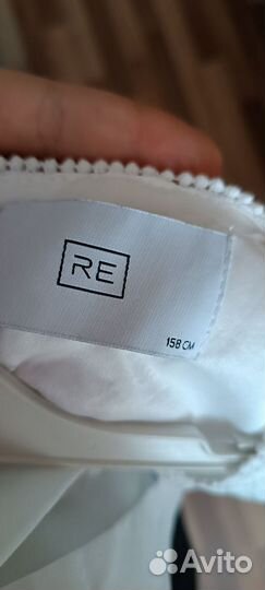 Платье нарядное белое