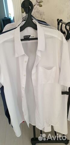 Мужская рубашка белая объявление продам