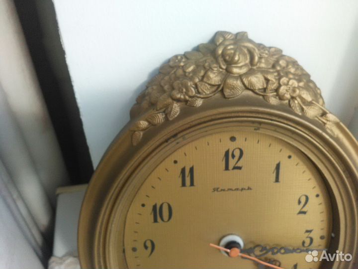 Винтажные настенные часы в интерьер СССР