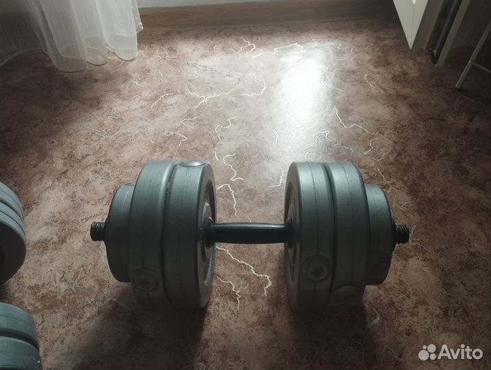 Гантели разборные 10 кг бу